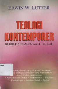 Image of TEOLOGI KONTEMPORER: berbeda namun satu tubuh